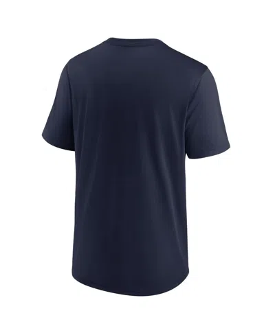 Nike Men's Navy Cleveland Guardians Knockout Legend Performance T-shirt In Navy