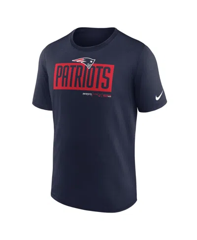 Nike Men's Navy Cleveland Guardians Knockout Legend Performance T-shirt In Navy