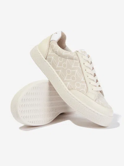 Bonpoint Kids Cameron Trainers In Ivory
