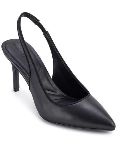 Karl Lagerfeld Paris Pointed Toe Slingback Pump In Black