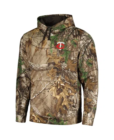Dunbrooke Men's Camo Minnesota Twins Champion Realtree Pullover Hoodie In Camo