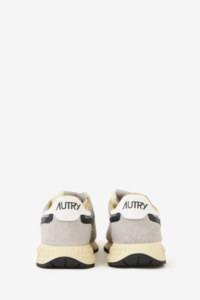 Shop Autry Sneakers In Silver