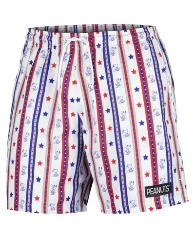Freeze Max Men's White Peanuts Home Of The Free Shorts In White