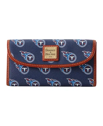 Dooney & Bourke Dooney Bourke Women's Tennessee Titans Team Color Continental Clutch In No Color