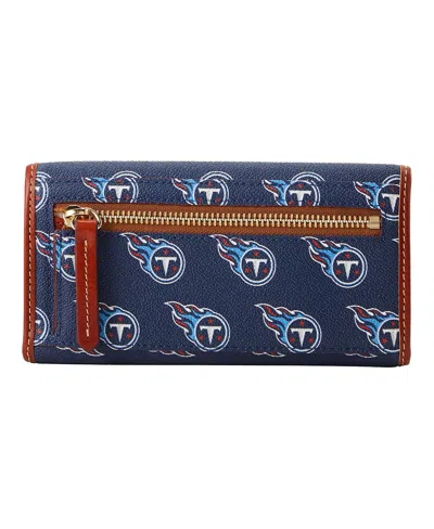 Dooney & Bourke Dooney Bourke Women's Tennessee Titans Team Color Continental Clutch In No Color