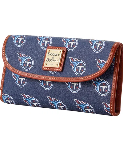 Dooney & Bourke Dooney Bourke Women's Tennessee Titans Team Color Continental Clutch In No Color