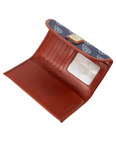 Dooney & Bourke Dooney Bourke Women's Tennessee Titans Team Color Continental Clutch In No Color