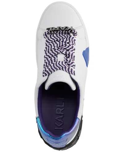 Karl Lagerfeld Paris Melora Sneaker In White,multi