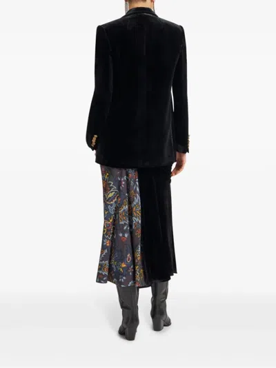 Shop Etro Mrw Jackets In Black