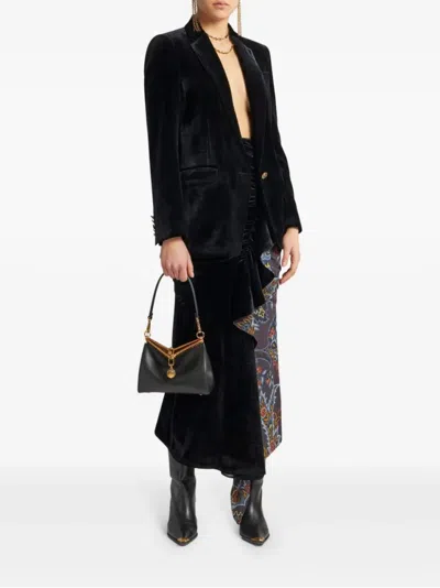 Shop Etro Mrw Jackets In Black