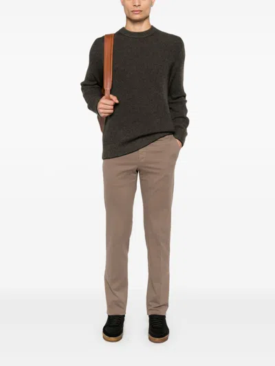 Incotex Skinny Trousers In 褐色