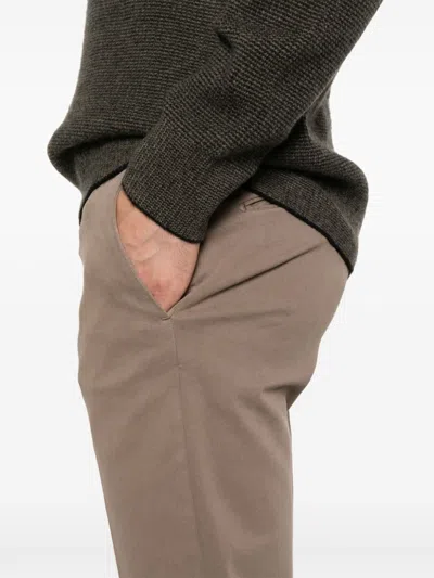Incotex Skinny Trousers In 褐色
