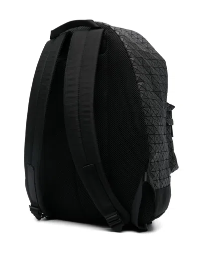 Bao Bao Issey Miyake Geometric-pattern Backpack In Black