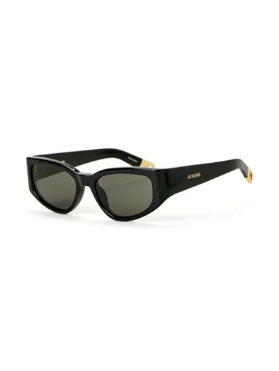 Jacquemus Gala Sunglasses In 黑色