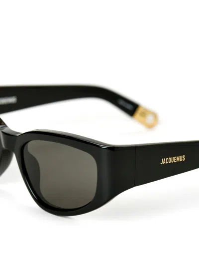 Jacquemus Gala Sunglasses In 黑色