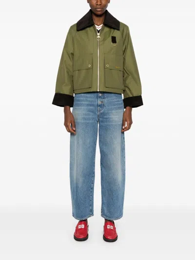 Barbour Nora Jacket In 绿色