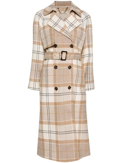 Barbour Claudette Trench Coat In 中性色