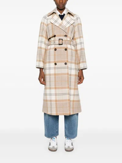 Barbour Claudette Trench Coat In 中性色