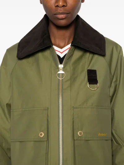Barbour Nora Jacket In 绿色