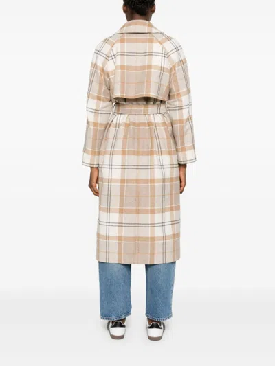 Barbour Claudette Trench Coat In 中性色