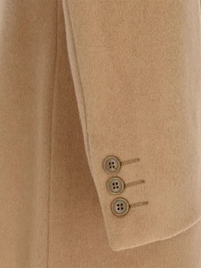 Pre-owned A.n.g.e.l.o. Vintage Cult 1970s  Double-breasted Coat In 中性色