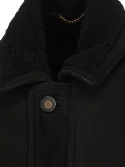 Pre-owned A.n.g.e.l.o. Vintage Cult 1980s  Suede Bomber Jacket In 黑色