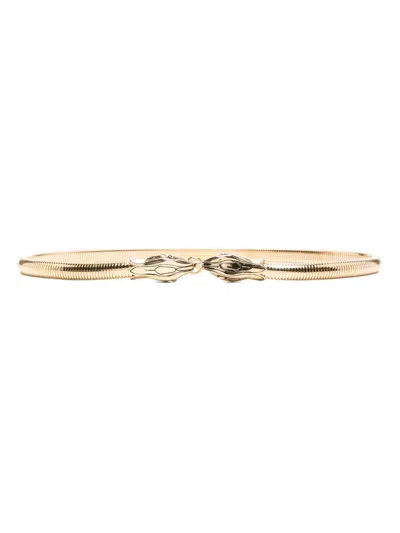Chloé Snake Head-motif Belt In 金色