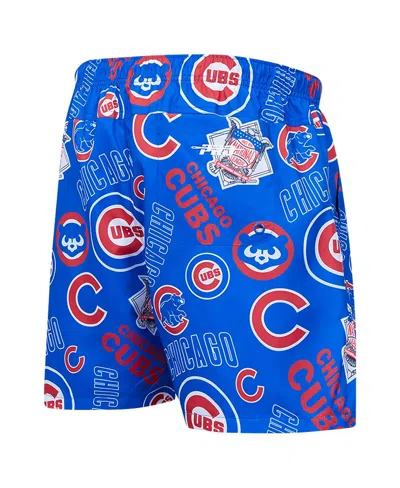 Pro Standard Men's Royal Chicago Cubs Toss Logo Woven Shorts In Royal