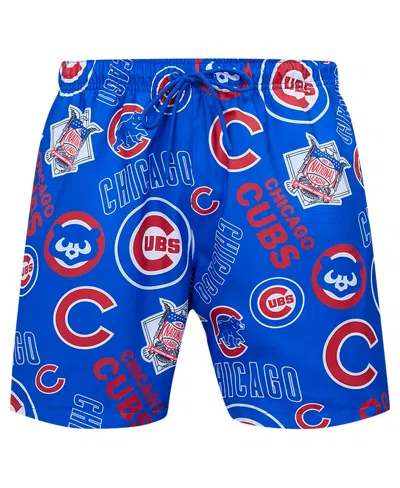 Pro Standard Men's Royal Chicago Cubs Toss Logo Woven Shorts In Royal