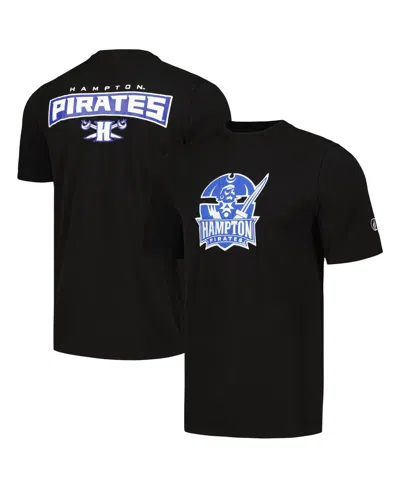 Fisll Men's Black Hampton Pirates Applique T-shirt In Black