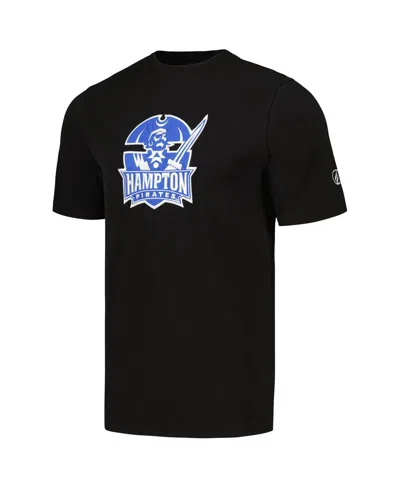 Fisll Men's Black Hampton Pirates Applique T-shirt In Black