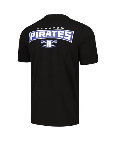 Fisll Men's Black Hampton Pirates Applique T-shirt In Black