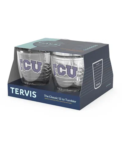 Tervis Tumbler Tcu Horned Frogs 4-pack 12oz. Emblem Tumbler Set In No Color