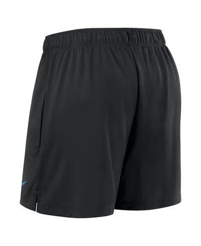 Nike Miami Marlins Authentic Collection Practice  Women's Dri-fit Mlb Shorts In Black