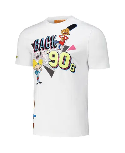 Freeze Max Men's White Hey Arnold Back To The '90s Regular Fit T-shirt In White
