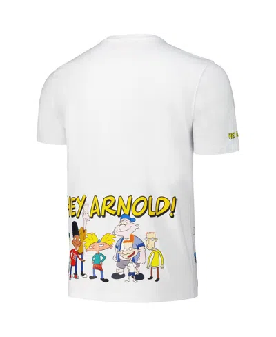 Freeze Max Men's White Hey Arnold Back To The '90s Regular Fit T-shirt In White