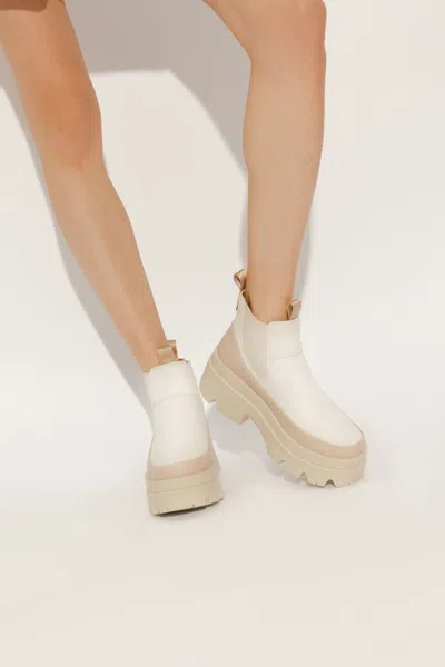 Ugg Brisbane Chelsea Boots Sea Salt In Cream