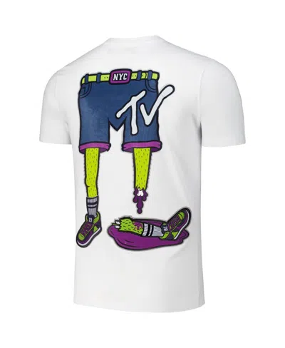 Freeze Max Men's White Mtv Zombie Regular Fit T-shirt In White