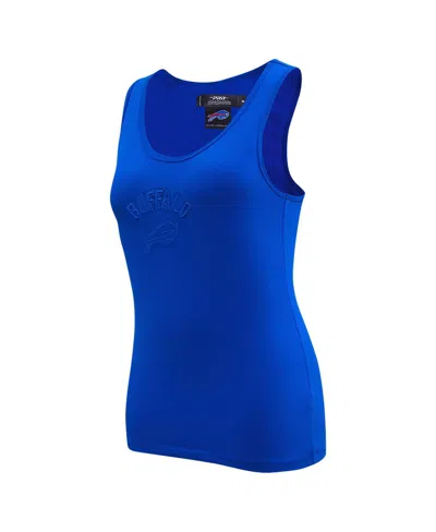 Pro Standard Women's Royal Buffalo Bills Triple Tonal Racerback Tank Top In Royal