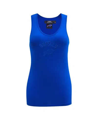 Pro Standard Women's Royal Buffalo Bills Triple Tonal Racerback Tank Top In Royal