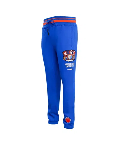 Pro Standard Men's Royal Morgan State Bears Homecoming Fleece Sweatpants In Royal