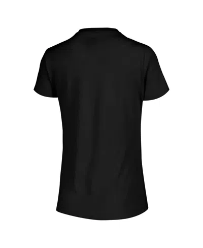 Ripple Junction Women's Black Michael Jackson The King Of Pop T-shirt In Black Whit