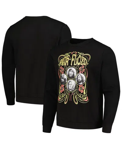 Ripple Junction Men's And Women's Black Pink Floyd Graphic Fleece Sweatshirt In Black