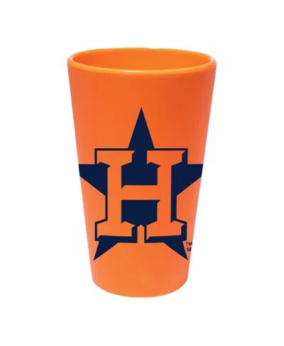 Wincraft Houston Astros 16oz. Team Color Silicone Pint Glass In No Color