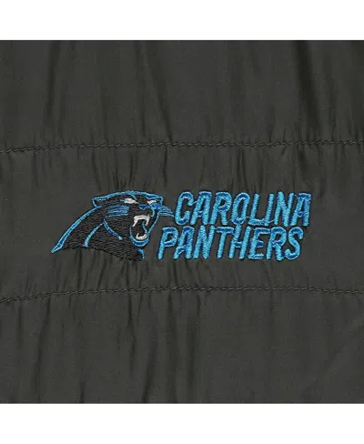 Dunbrooke Men's Heather Black Carolina Panthers Explorer Tech Full-zip Jacket In Heather Black