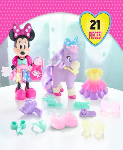 Minnie Mouse Inside Out 2 Disney Junior  Groom Glam Pony Set In No Color