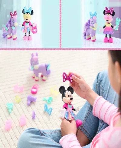 Minnie Mouse Inside Out 2 Disney Junior  Groom Glam Pony Set In No Color