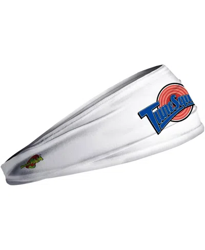 Junk Brand Men's And Women's Space Jam Tune Squad Logo Headband In White