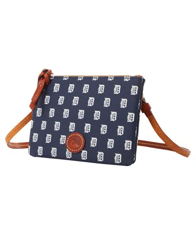 Dooney & Bourke Detroit Tigers Top Zip Crossbody Purse In No Color
