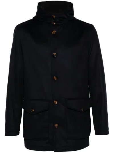 Shop Kired Himal Riversible Jacket In Black